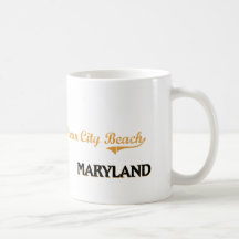 Ocean City Beach Maryland Classic Mug