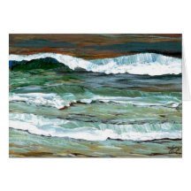 Ocean Comfort ocean art card by cricketdiane