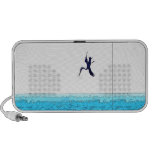 Ocean Diving Pelican Art Doodle Speaker