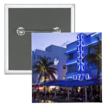 Ocean Drive, South Beach, Miami Beach, 2 Buttons