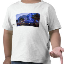 Ocean Drive, South Beach, Miami Beach, 2 Tee Shirts