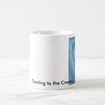 ocean feather, Toasting to the Creator Mugs