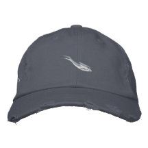 Ocean Futures Society Stressed Hat Embroidered Hat