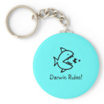 Ocean Glow_Darwin Rules! keychains
