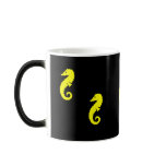 Ocean Glow_Yellow Seahorse morphing mugs