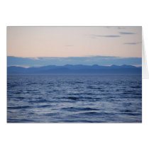 Ocean Horizon Twilight Greeting Card