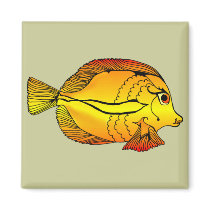 Ocean Life Stickers and Magnets