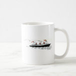 Ocean Liner at Sea Line Drawing Mug