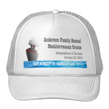 Ocean LIner Custom Cruise Cap Hat