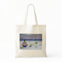 Ocean of Peace Canvas Bags