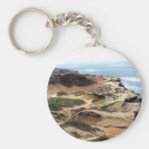 Ocean Point Loma Tide Pools Beach Water Sand Coast Key Chains