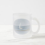 Ocean Sail Frosted Mug
