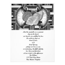 Ocean Seashell Breeze Custom Invitation