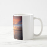 Ocean sunset coffee mugs