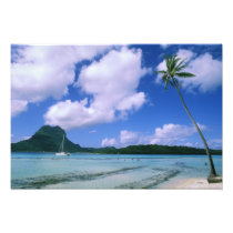 Oceania, French Polynesia, Tahiti. View of