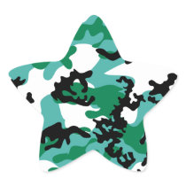Oceanic Camo Stickers