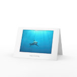 Oceanic Whitetip Shark Birthday Card