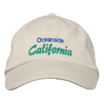 OCEANSIDE cap embroidered hats