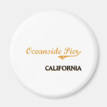 Oceanside Pier California Classic Fridge Magnet