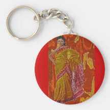 OCHUN'S WEDDING DRESS KEYCHAIN