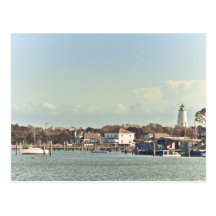 Ocracoke Light. Post Card
