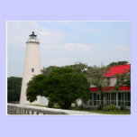 Ocracoke Lighthouse Postcard postcards