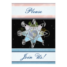 OctagramWheel of the Year Personalized Invite