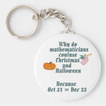 Octal or Decimal Keychain
