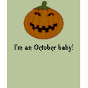 October baby! t-shirts