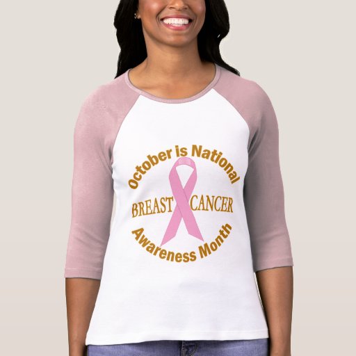 OCTOBER is Breast Cancer Awareness Month T-shirts