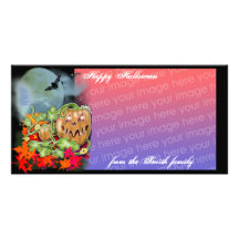 october moon picture card