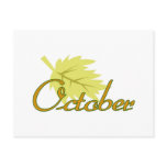 October Postcards
