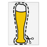 octoberfest cutout wheat beer bavaria cards