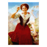 OCTOBERFEST vintage Edelweiss BEER PARTY INVITES