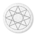 Octogram in Grey magnets