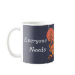 Octopus and Alien Everyone Needs a Hug mugs