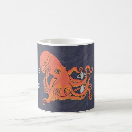 Octopus and Alien Everyone Needs a Hug Mug