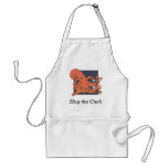 Octopus and Alien Friend  Hug the cook Apron