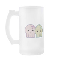 octopus and squid pals coffee mug