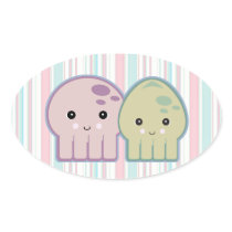 octopus and squid pals stickers
