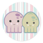 octopus and squid pals stickers