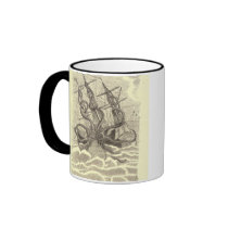 Octopus Coffee Cup Mugs