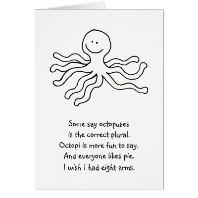 Line Drawing Octopus