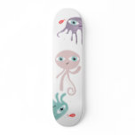 Octopus purple pink blue fish red kateboard skateboards by Rupydetequila Octopus purple pink blue fish red kateboard skateboards