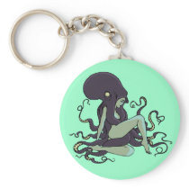 Octopus Queen Key Chain