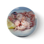 Octopus Salad With A Slice Of Lemon buttons