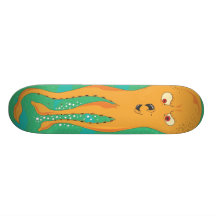 octopus skate board deck