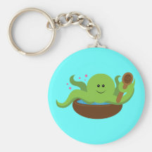 Octopus Soup Keychains