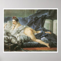 Odalisque, 1745 poster