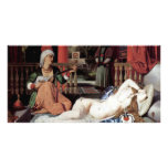 Odalisque And Slave By Jean Auguste Dominique Ingr photo cards